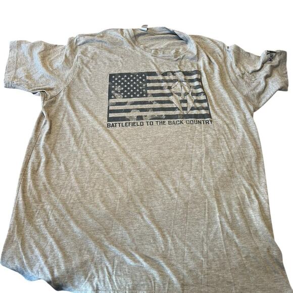 Men’s XXL t-shirt, KRYPTEK, BATTLEFIELD TO THE BACKCOUNTRY - Picture 2 of 8